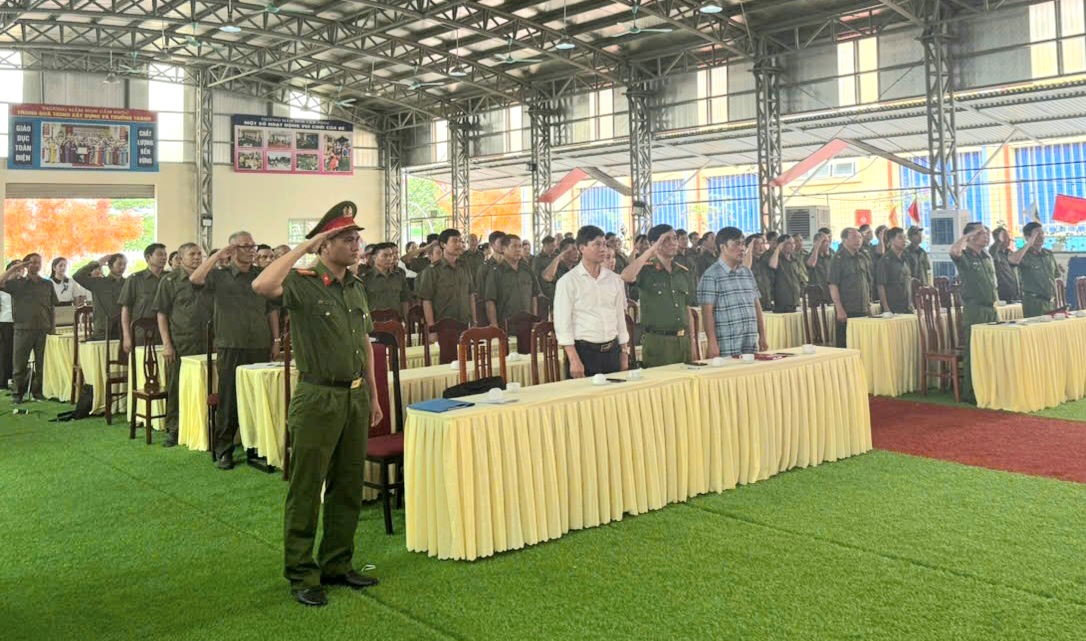 Nâng cao kỹ năng, nghiệp vụ qua Hội thi lực lượng bảo vệ ANTT cơ sở xã Mao Điền